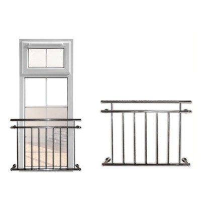 New Style Security Stainless Steel Outdoor Balcony Railing Glass Stair Rail