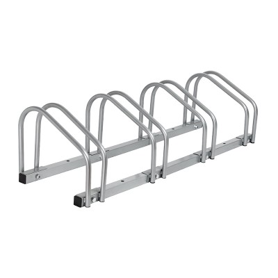 4 Bike Bicycle Floor Parking Bicycle Rack Cycling Rack Parking Garage Storage Organizer