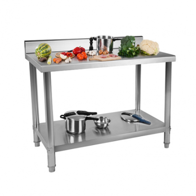 Commercial Stainless Steel Top Kitchen Work Prep Table