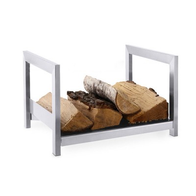 Household Stainless Steel log Holder, Firewood log rack on sale