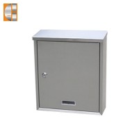 Modern wall mount galvanized metal waterproof post box