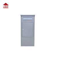 Parcel drop box metal parcel letter box outdoor secure parcel box